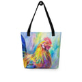 Colorful Rooster Tote Bag