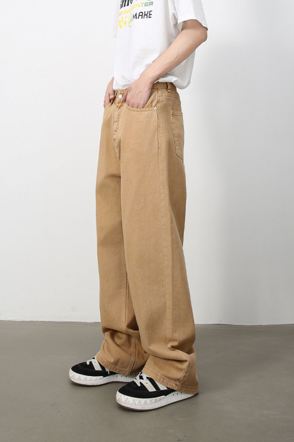Men's Mid Rise Baggy Jeans