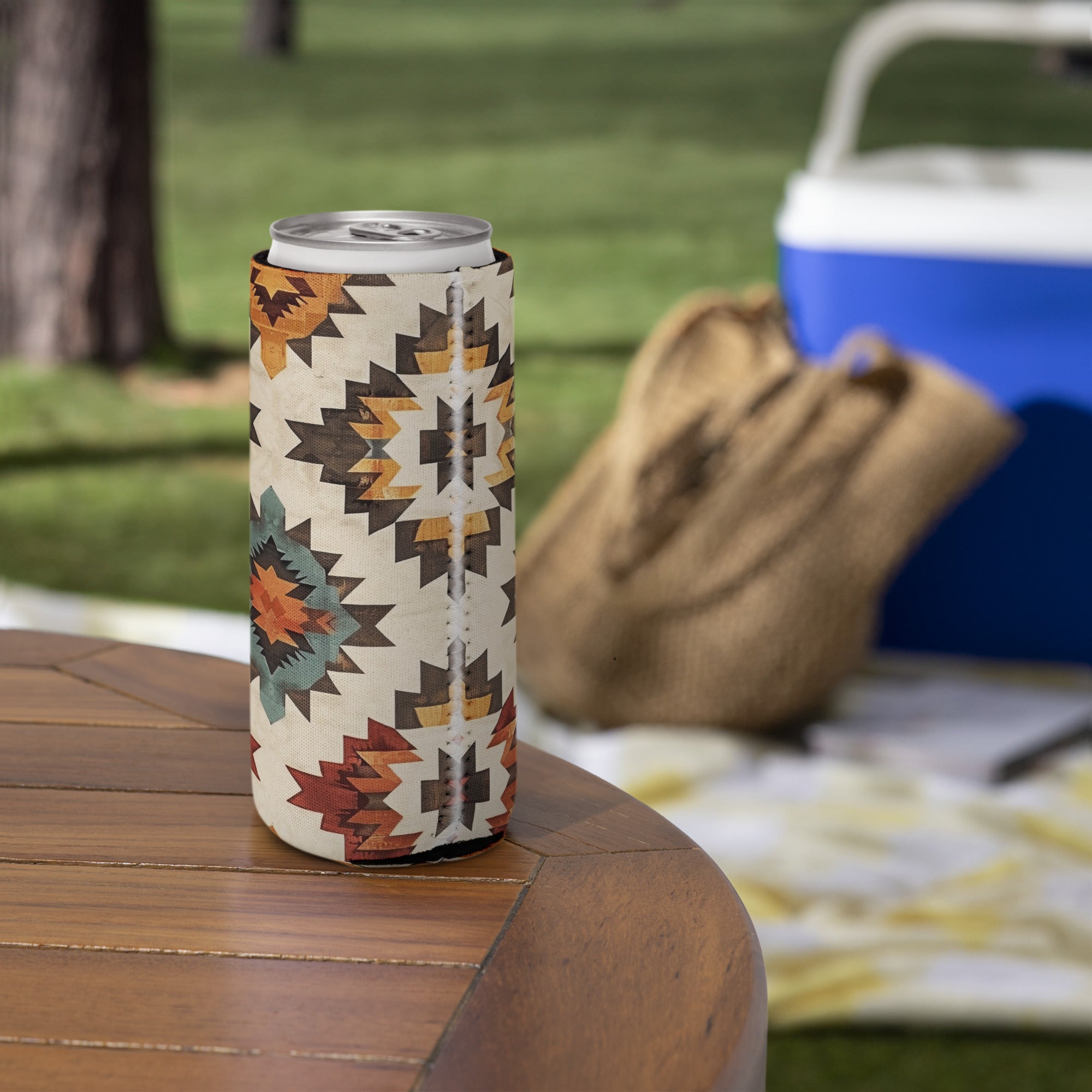 Aztec Print Coozie