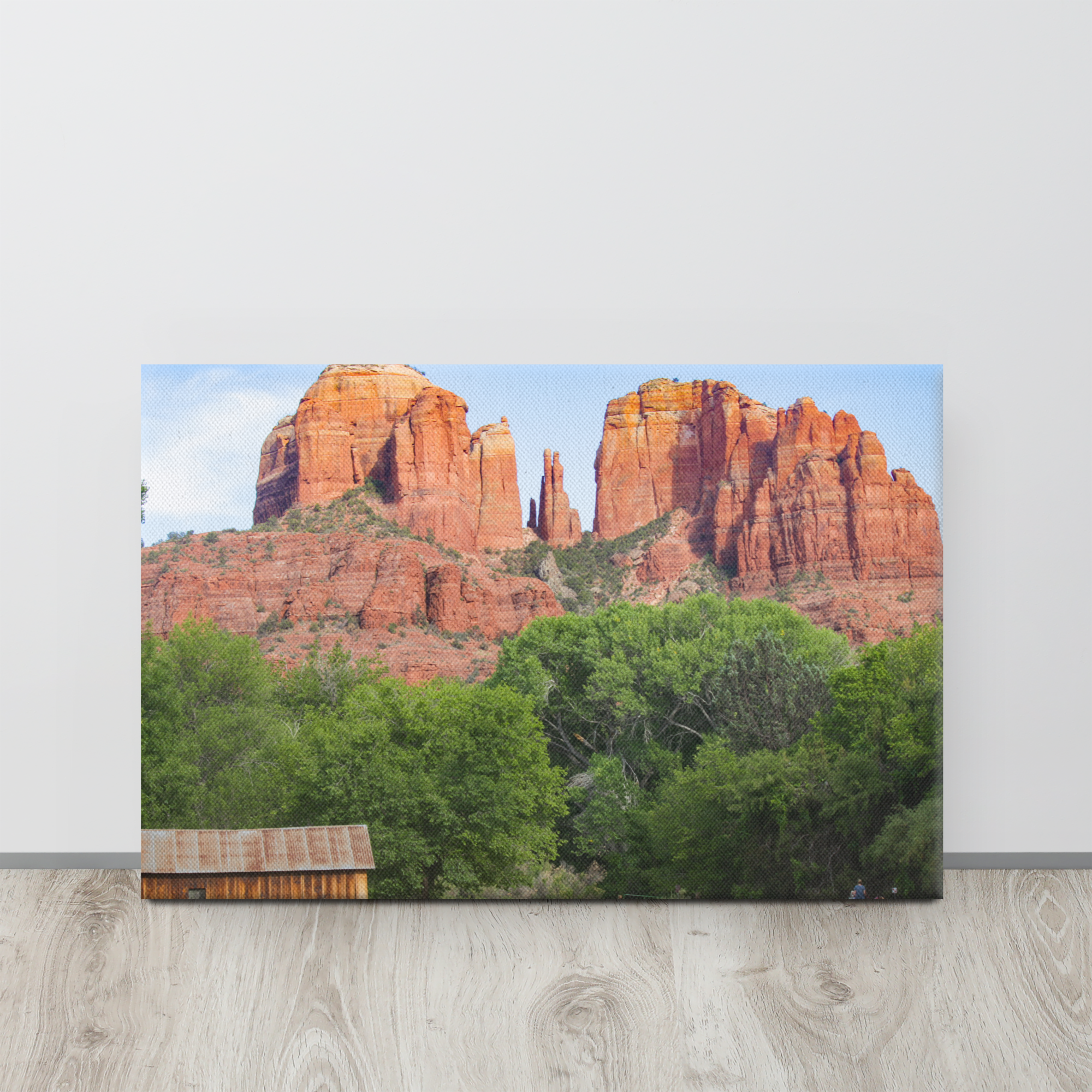 Cathedral Rock Canvas Wall Art, Sedona, Arizona Airbnb Decor