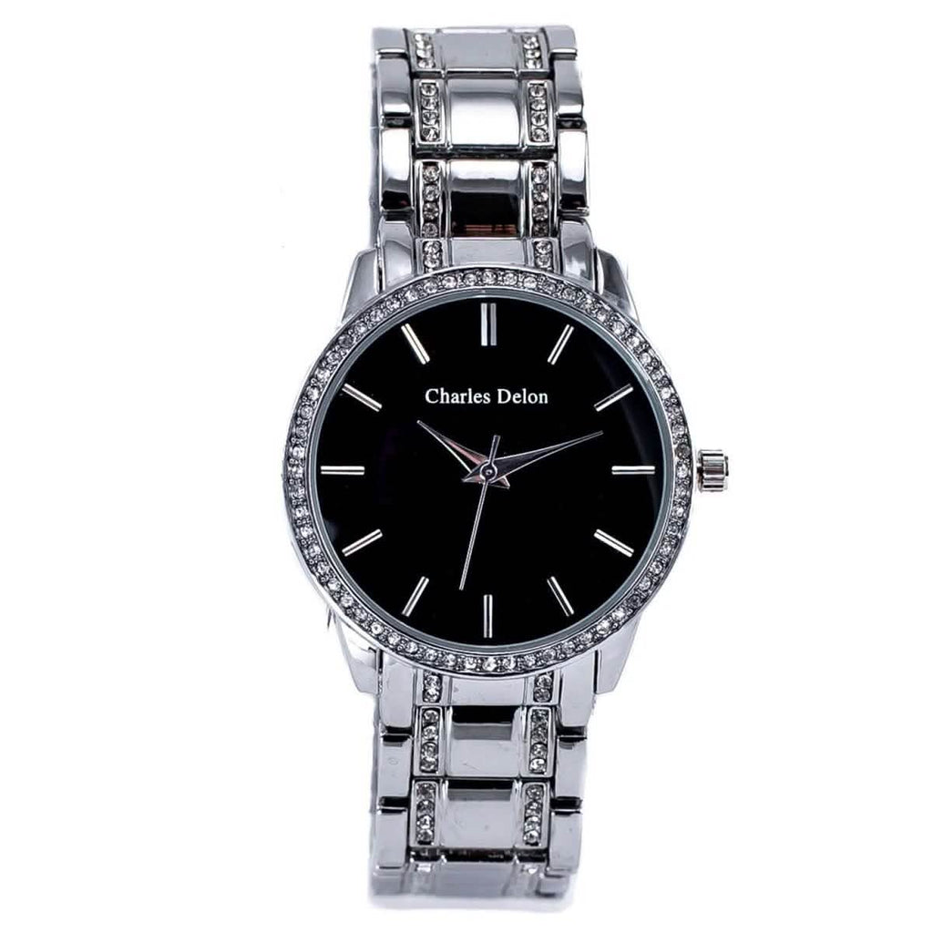 Charles Delon Women's Watch 5855 Stainless Steel Quartz Round - Assorted Styles