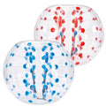 Inflatable Bumper Balls 2-Pack, 5FT/1.5M Body Sumo Zorb Balls for Teen & Adult, 0.8mm Thick PVC Human Hamster Bubble Balls for Outdoor Team Gaming Play, Bumper Bopper Toys for Garden, Yard, Park