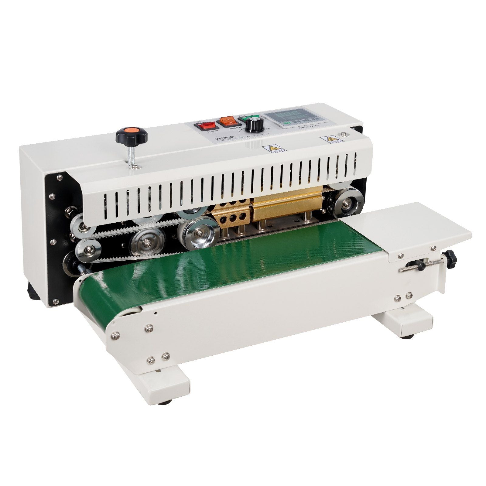 Continuous Bag Band Sealing Machine Horizontal Band Sealer Carbon Steel