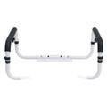 Toilet Safety Rail, 300LBS Capacity Toilet Seat Frame, Adjustable Width Fit Most Toilets, Easy Installation, Toilet Handles Grab Bars with Padded Armrests for Handicap, Disabled, Seniors