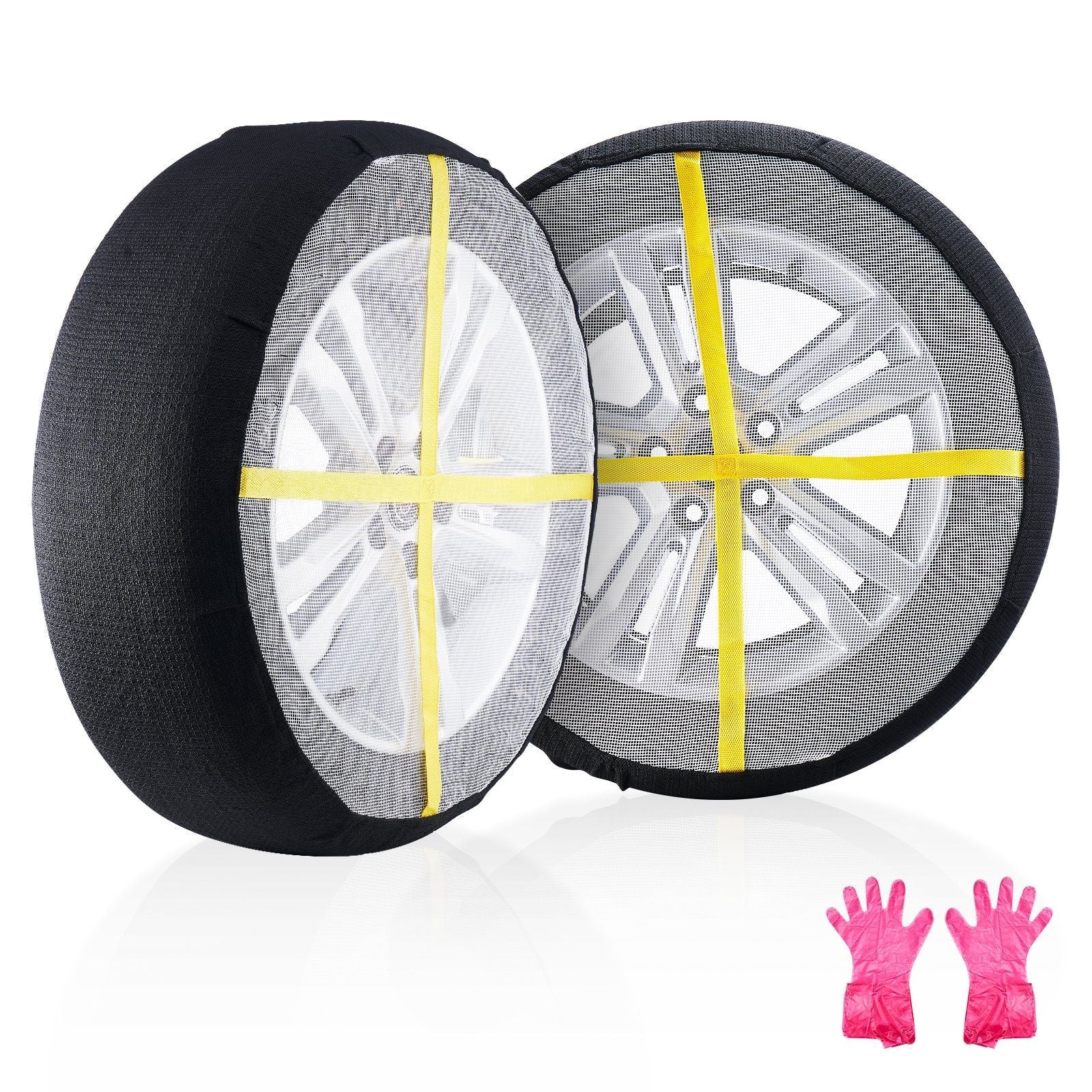 Thickened Snow Socks for Tires Full Coverage Snow Traction Tire Cover