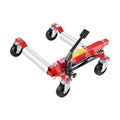 Wheel Dolly Heavy Duty Vehicle Positioning Tire Jack Car Lifter 1500 Lbs
