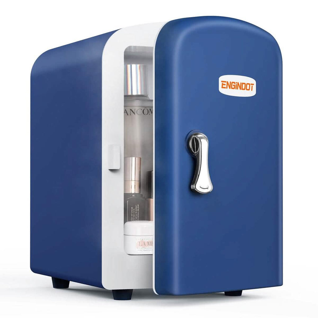 ENGiNDOT Mini Fridge, 4L AC/DC Portable Refrigerator