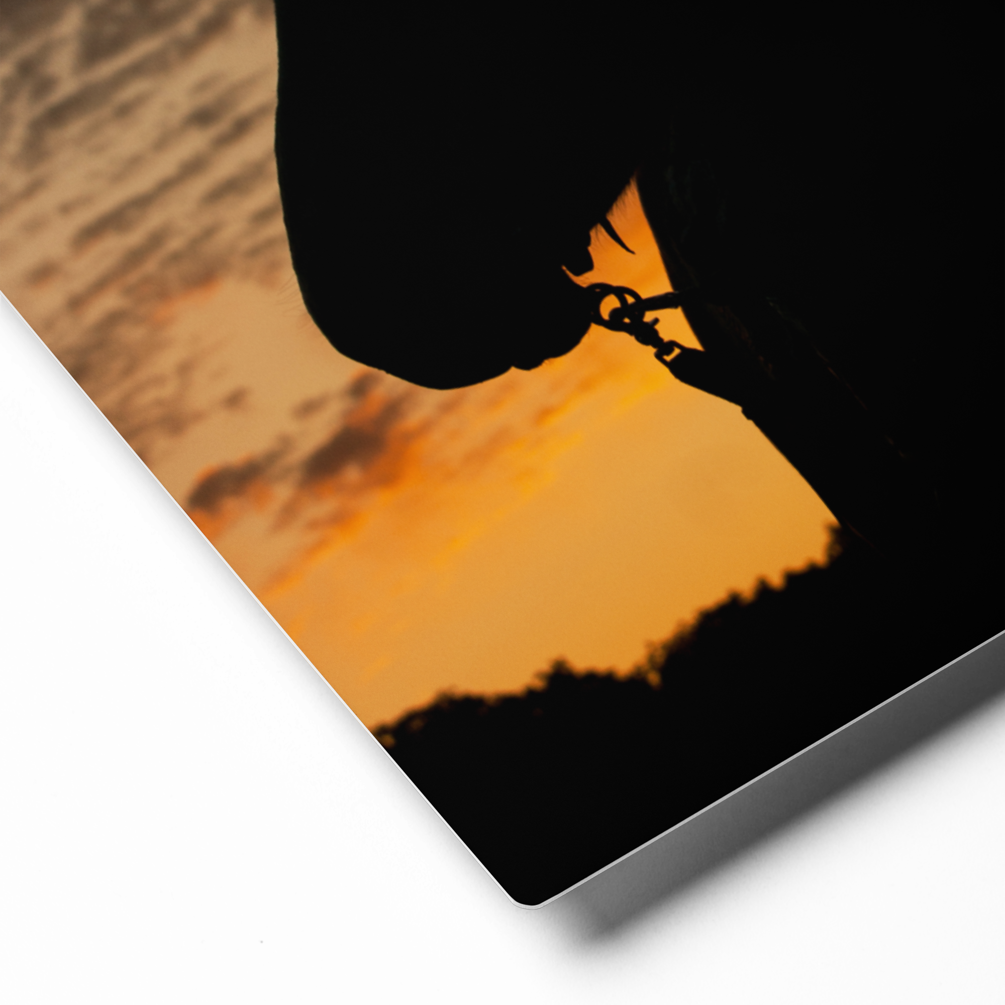 Cowgirl Sunset Silhouette Wall Art Western Home Decor
