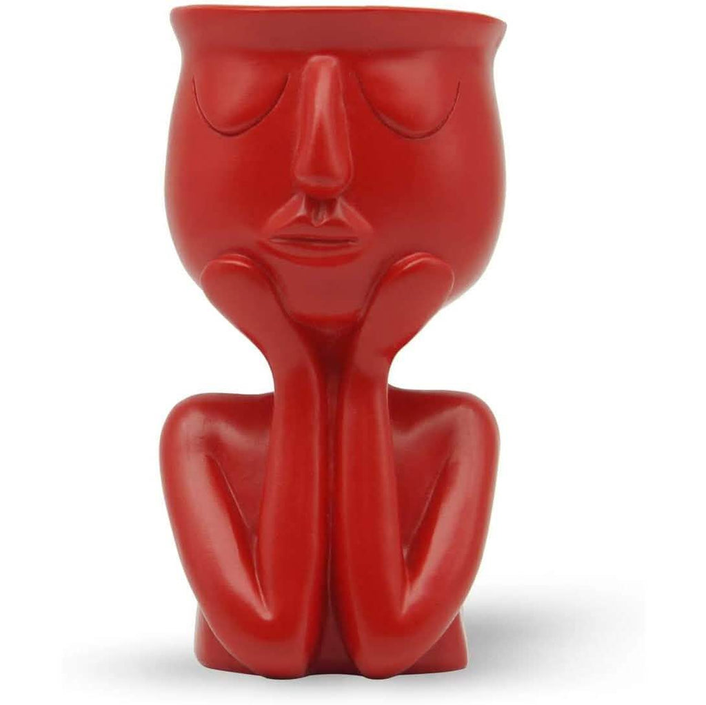 Greneric Character Portrait Flower Pot Resin Succulents Plant Pot