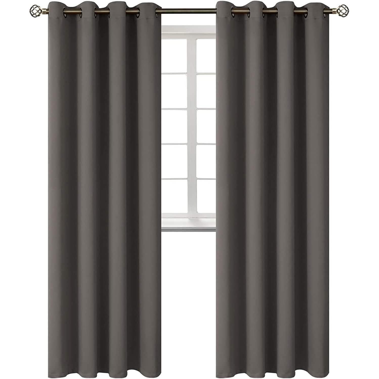 Grommet Top Room Darkening Blackout Curtain Panels