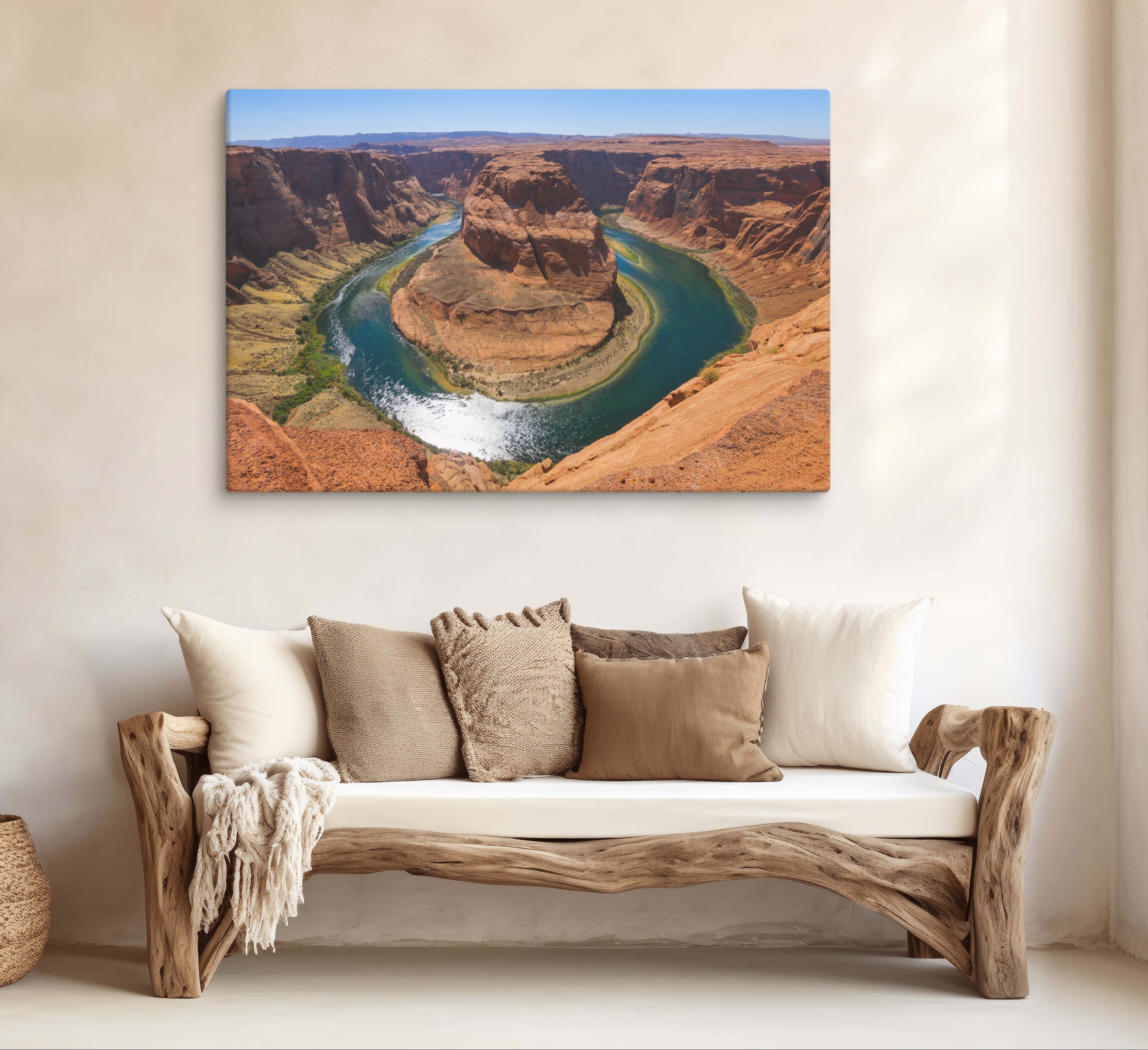 Horseshoe Bend Canvas Wall Art
