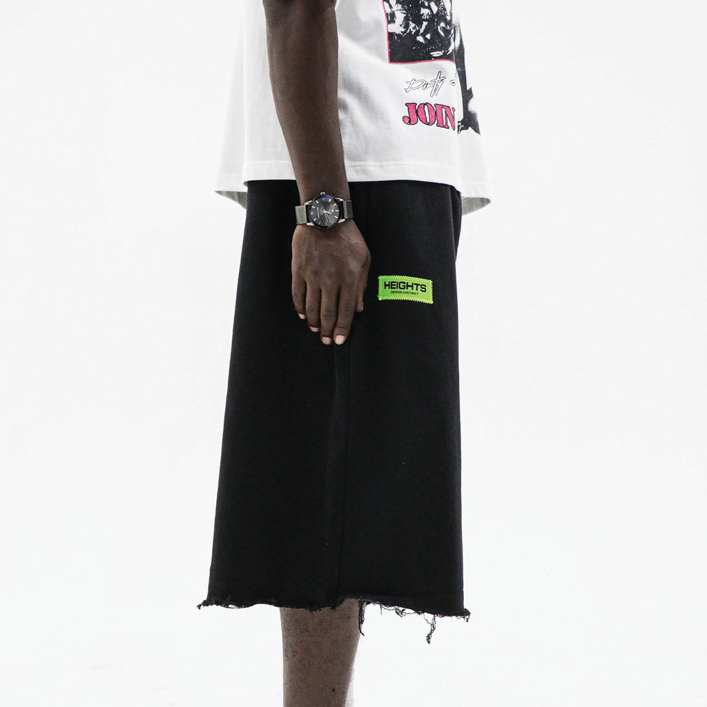 District Wide-Leg Shorts (500 GSM)