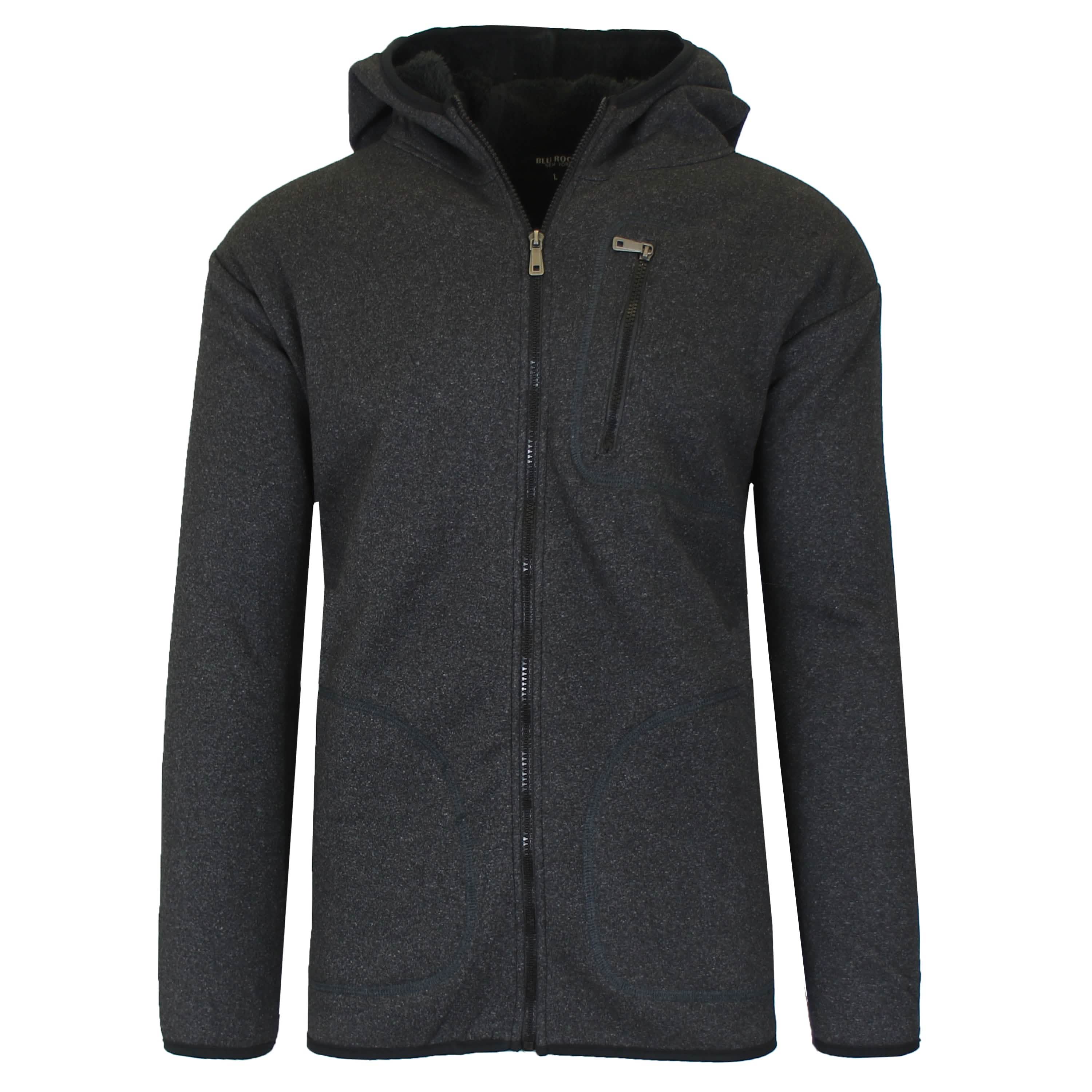 Men's Heavyweight Tech Sherpa Full-Zip Hoodie