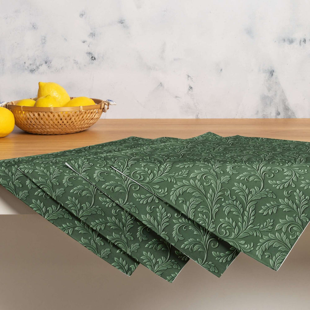 Green Western Floral Placemats