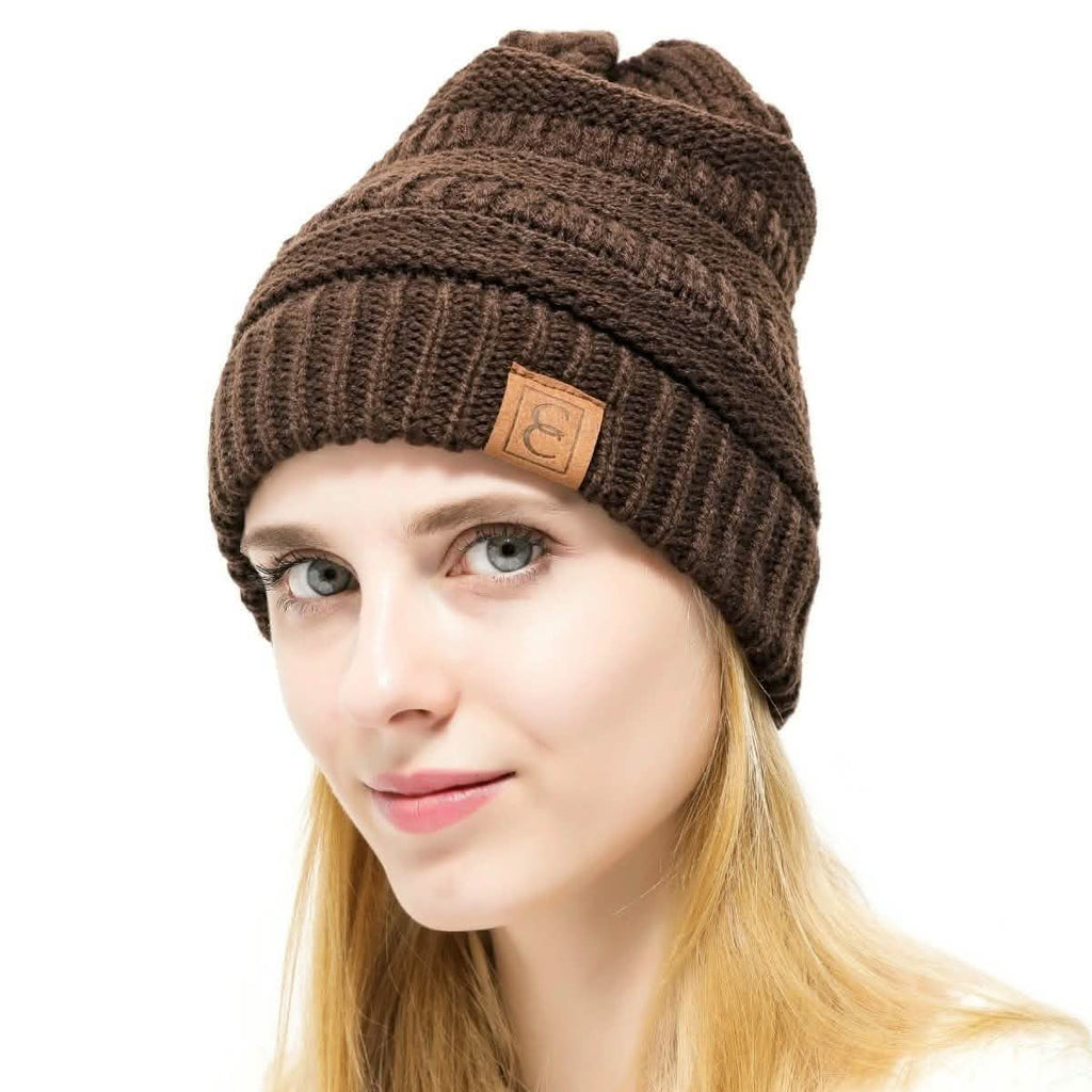 Popular CC Chic Winter Beanie Hat