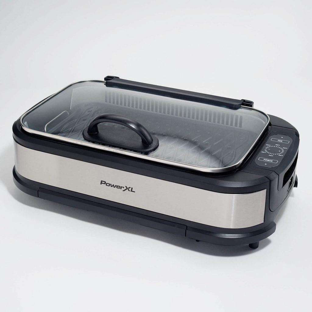 PowerXL 1500W Smokeless Grill Pro with Griddle Plate (Refurbished)