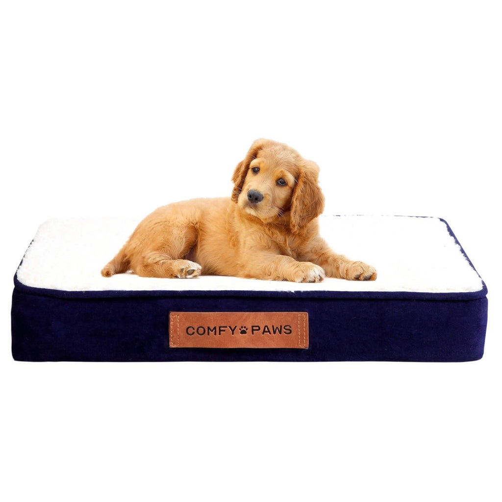 Premium Suede Velvet Orthopedic Dog Bed