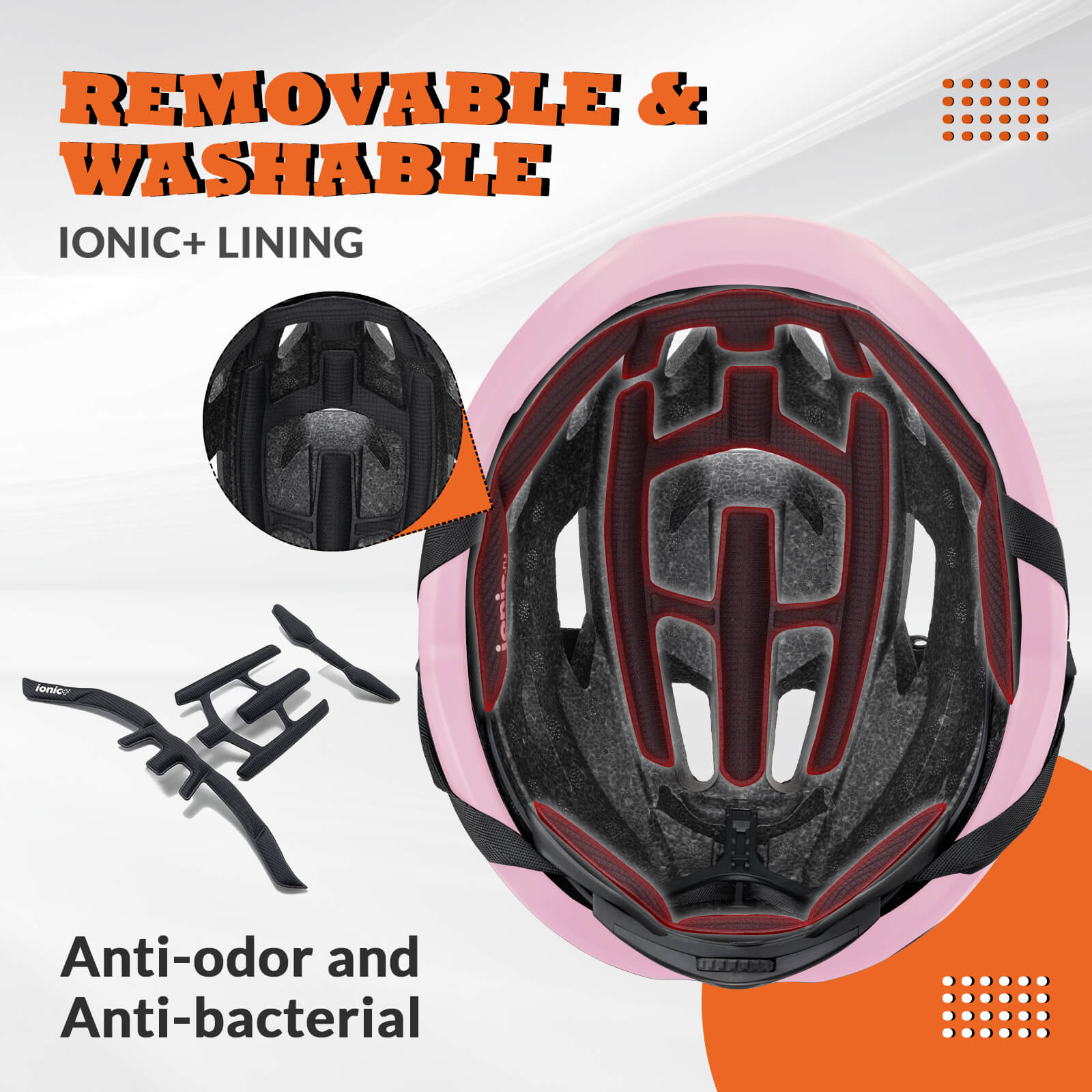 LK-12 Flowing Light Cycling Bike Helmet