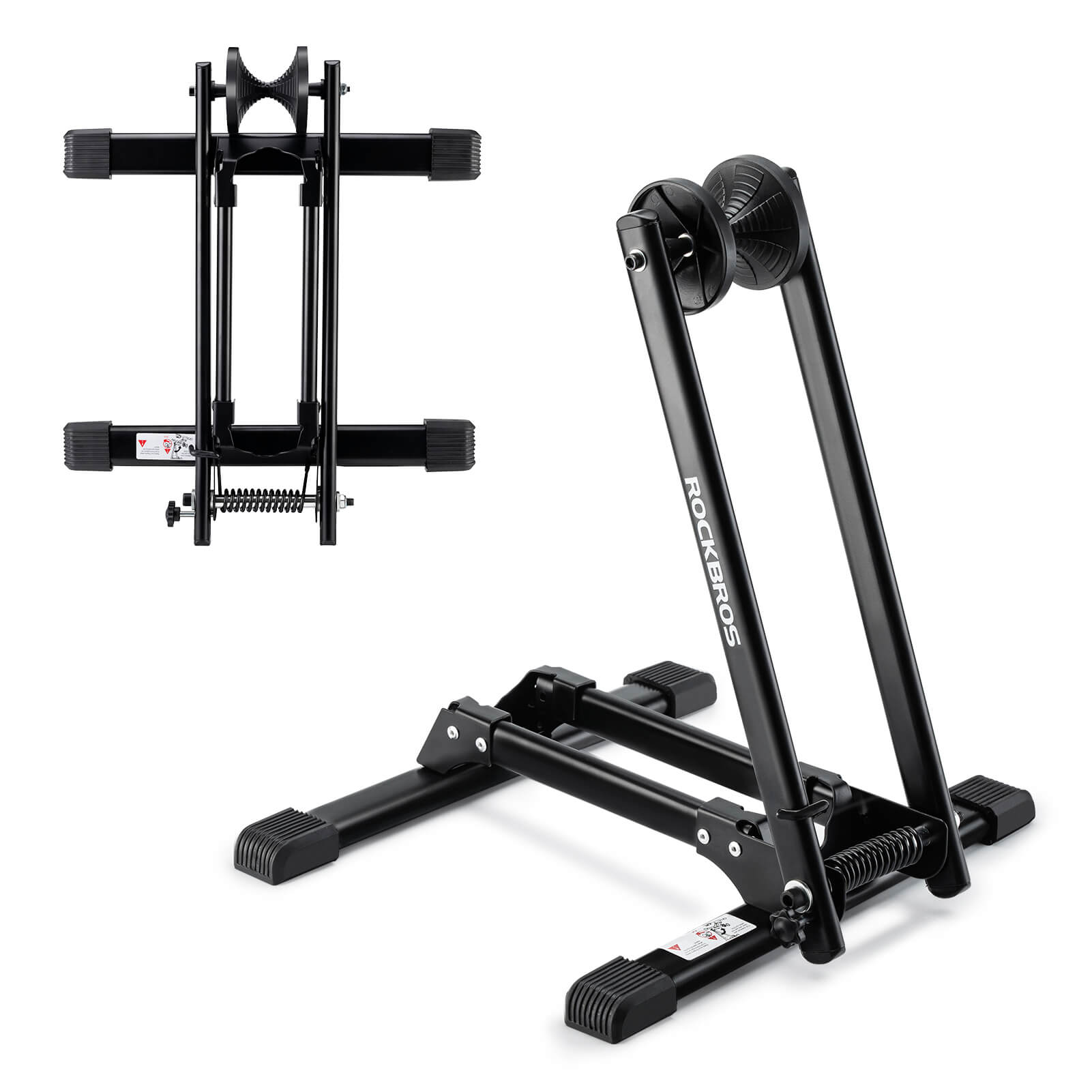 ROCKBROS Foldable Bike Stand Portable Bicycle Rack for Easy Storage