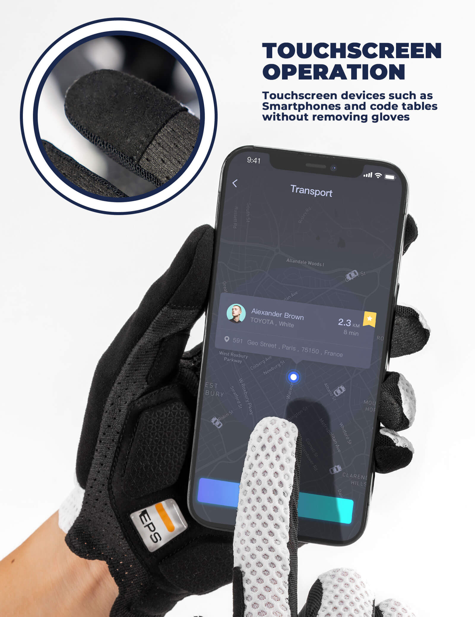 ROAD TO SKY EPS Long Finger Cycling Gloves