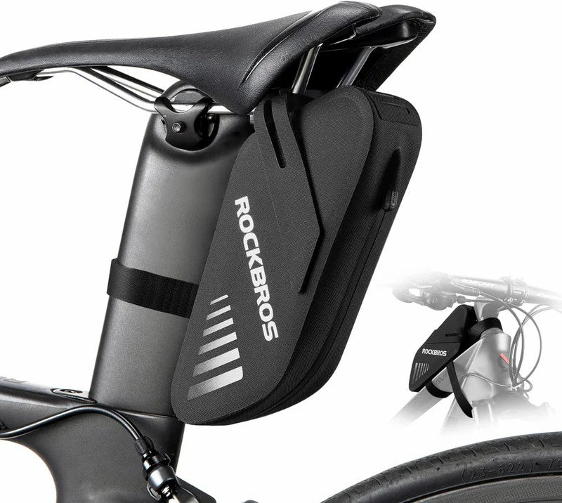 Waterproof Bike Saddle Bag - 0.6L