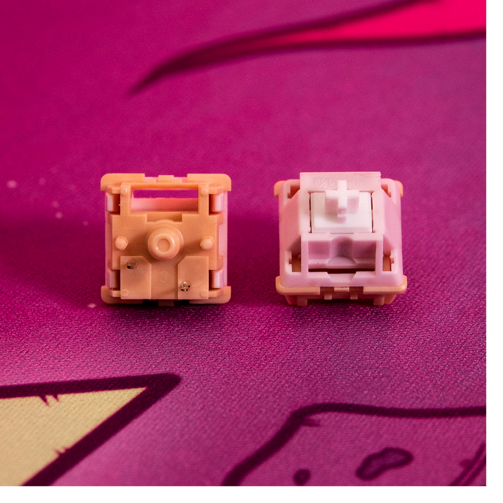 Salmon Tactile Switch