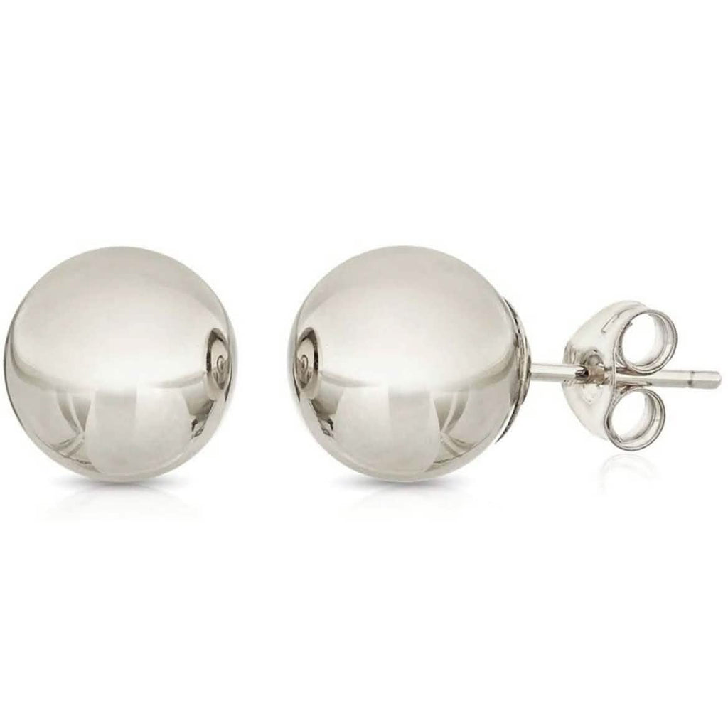 Solid 10K Gold Ball Studs