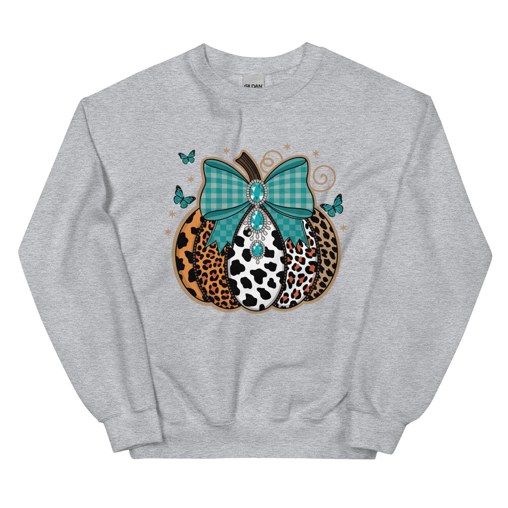 Western Fall Pumpkin Sweatshirt