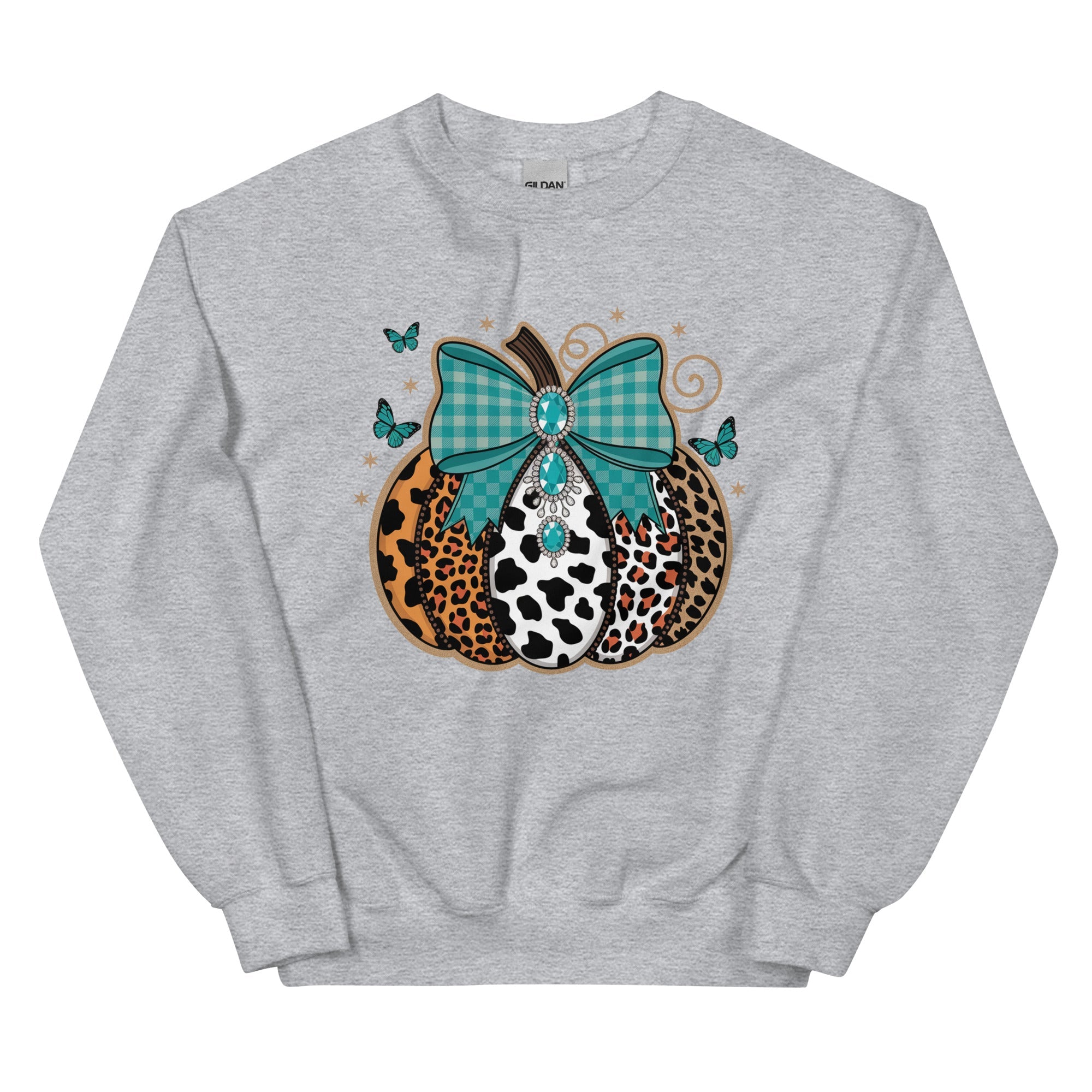 Western Fall Pumpkin Sweatshirt