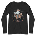 Cowboy Ghost Halloween Unisex Long Sleeve Tee