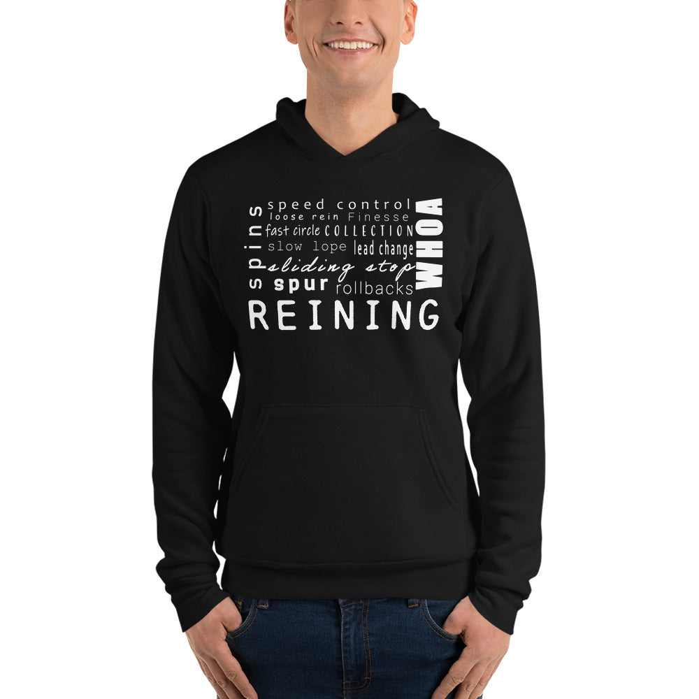 Reining Maneuvers Unisex Hoodie