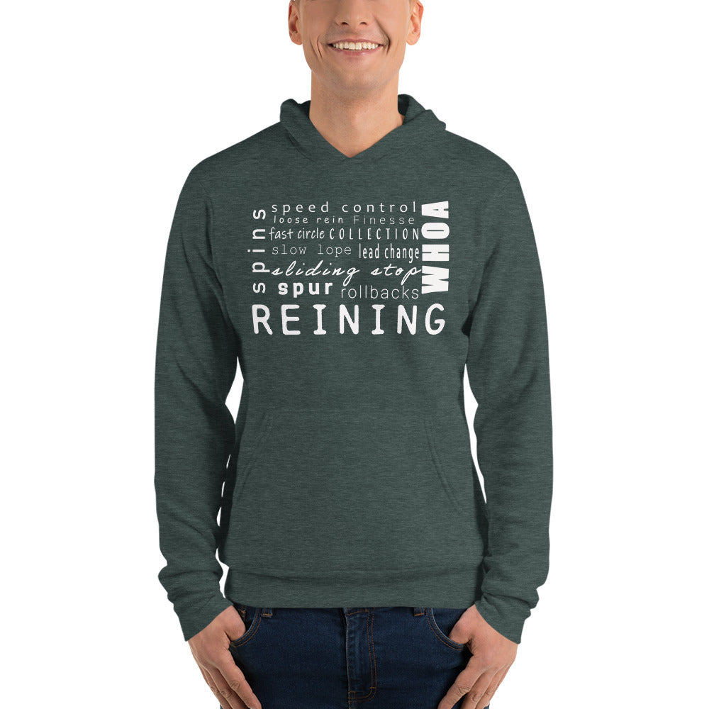 Reining Maneuvers Unisex Hoodie