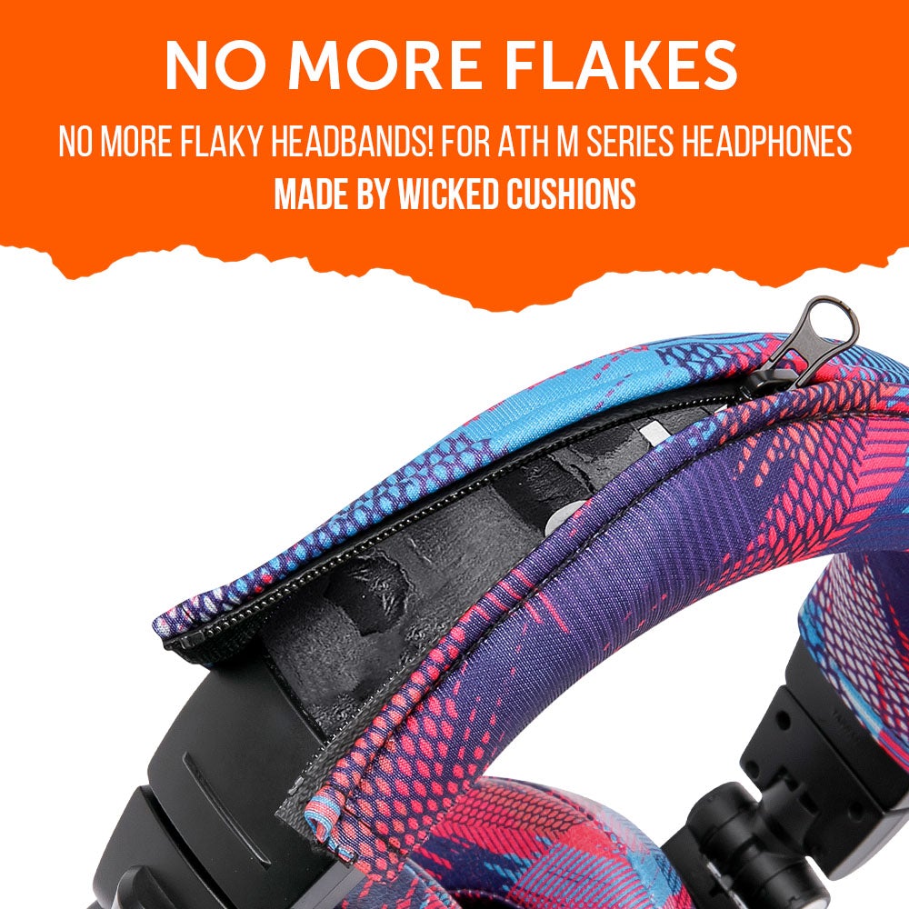 WC BandZ V2 Protective Headband Cover For ATH M Series Headphones