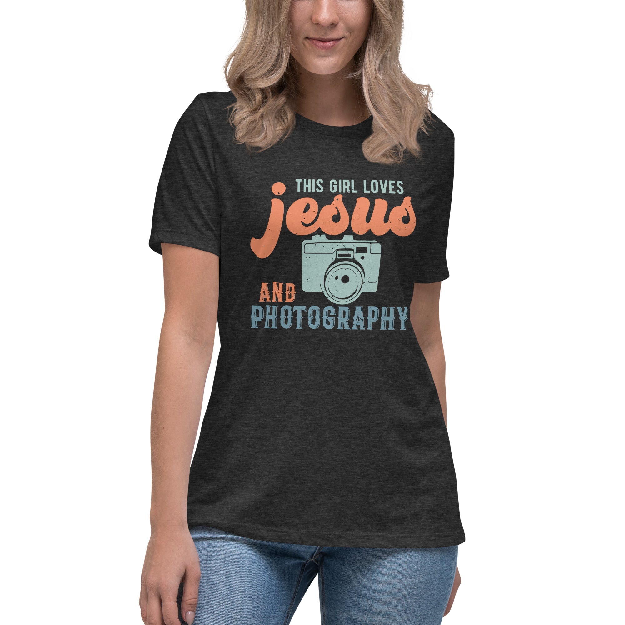 Jesus & Photography Women's Relaxed T-Shirt